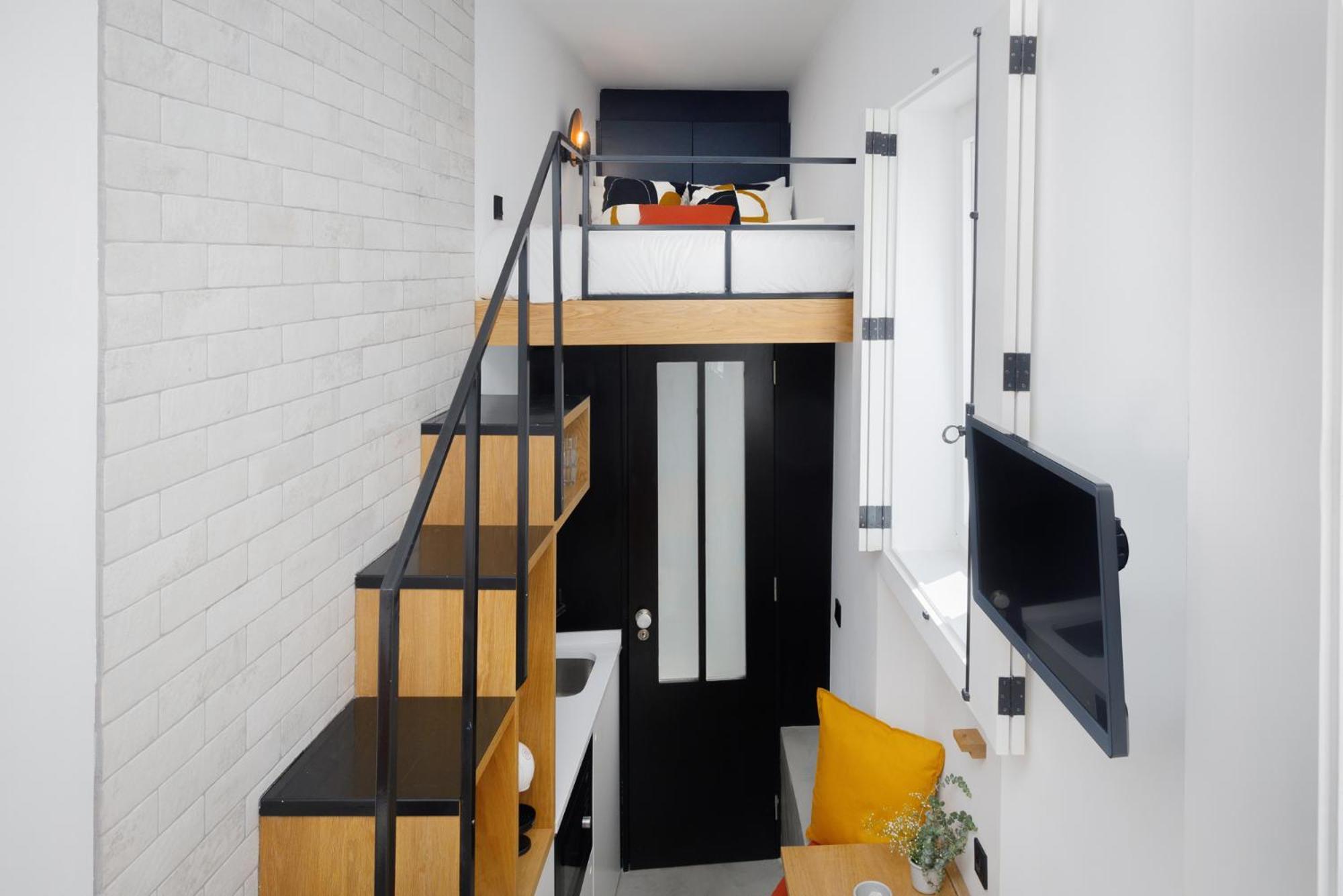 リスボンSaudade Micro Loft - Santosアパートメント 部屋 写真